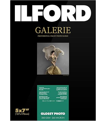 Amazon.co.jp: ILFORD 写真用紙 イルフォード ギャラリースムース